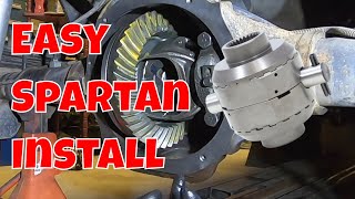 Installing A Spartan Lunchbox Locker In A Jeep XJ Chrysler 825 [upl. by Notkcorb721]