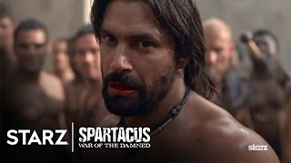 Spartacus War of the Damned  Episode 5 Clip Done With Words  STARZ [upl. by Nayek]