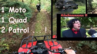 fr 🤣 Rando Quad Moto Patrol y60  lintelligence à létat pure [upl. by Aggappora]