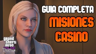 Misiones del Casino Guía Completa SOLO  GTA Online Los Santos Drug Wars [upl. by Certie]