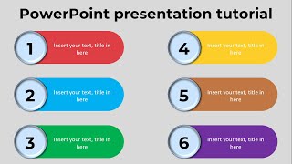 How to make an interactive PowerPoint presentation  PowerPoint basic training [upl. by Nalor]