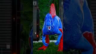 New Hero Dinosaur Battle  005 Shorts JWE Trex Godzilla Dinosaur [upl. by Haldas293]