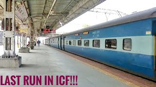 Last Run of 12859 Mumbai Howrah GITANJALI EXPRESS in ICF Coaches [upl. by Ellehciram]