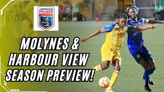 Jamaica Premier League 20242025 Season Preview Harbour View amp Molynes United [upl. by Enneira797]