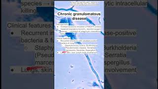 Chronic granulomatous disease [upl. by Nottnerb21]