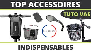 🚲 Tutoriel  COMMENT installer les meilleurs ACCESSOIRES  Rétroviseurs sacoche etc VÉLOBECANE [upl. by Lonier932]