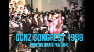 CCNZ Songfest 1986 Phoenix House Funsong [upl. by Emilio]