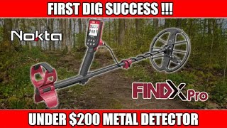 1st Dig SUCCESS  Nokta FINDX PRO Settings How To [upl. by Mollee]