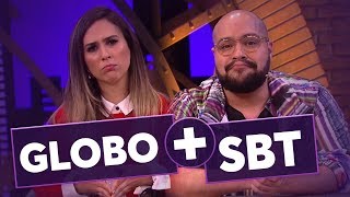 E se Globo e SBT fossem um só canal  Tiago Abravanel  Tatá Werneck  Lady Night  Humor Multishow [upl. by Arihs]