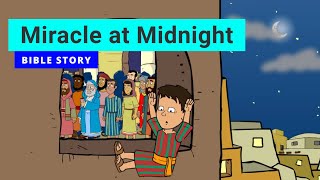 Bible story quotMiracle at Midnightquot  Primary Year C Quarter 2 Episode 4  Gracelink [upl. by Thorstein]