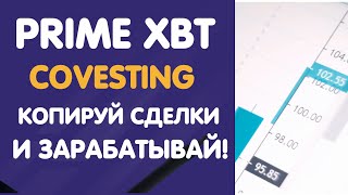 Трейдинг для новичков на бирже PrimeXBT Covesting Заработок на социальном трейдинге копитрейдинг [upl. by Saddler]