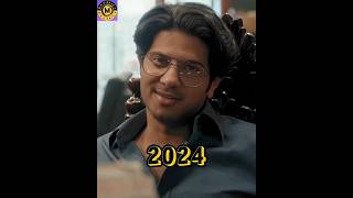 20122024 Dulquer Salmaan evolution 2012 2024 dulquersalmaan evolution shorts luckybhaskar [upl. by Lucio]