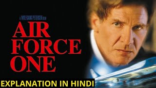 Air Force One 1997 Full Movie Explained In HindiUrdu  AVI MOVIE DIARIES [upl. by Goff]