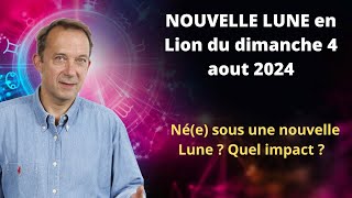 Nouvelle lune du dimanche 4 aout 2024 [upl. by Albric13]