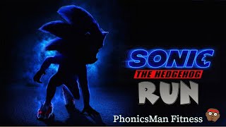 Sonic Run An Interactive PE Experience  Sonic the HedgeHog Workout  PhonicsMan Fitness [upl. by Rammaj]