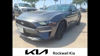 2019 Ford Mustang EcoBoost Premium Rockwall Garland Mesquite Dallas McKinney TX [upl. by Jabin]