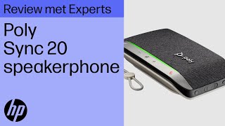 Poly Sync 20speakerphone  Review with HP Live Experts 2024 [upl. by Netsryk]