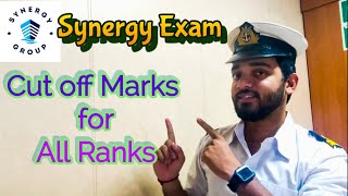 Synergy Exam Cut off Marks for All Ranks [upl. by Ollehto]