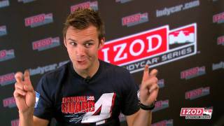 IZOD IndyCar Drivers Preview the Iowa Race [upl. by Ogires]