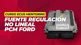 Curso ECUS Automotrices  Fuentes de regulación No lineal Ford Escape [upl. by Timus]