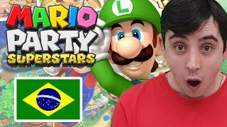 EU NÃO ACREDITO  Mario Party Superstars 4  Dublado PTBR SWITCH [upl. by Lyrehs]