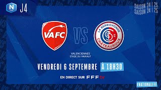 J4 I Valenciennes FC – LB Châteauroux 31 le résumé I National FFF 20242025 [upl. by Lytsyrk]