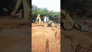 Jcb shorts videoautomobile jcb3dx jcbwala shortsvideo bulldojar [upl. by Abshier]