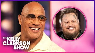 Dwayne Johnson Reveals Jelly Roll Lyric That Helped Him Through Hard Times [upl. by Stagg]