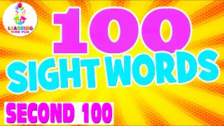 100 SIGHT WORDS for Kids Learn High Frequency Words  FRY WORDS List 2 [upl. by Inoj361]