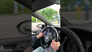 VW Golf 7R 300HP vs MercedesBenz S400d 340HP DRAGRACE [upl. by Mihsah]