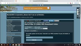 EmuParadise Work Around 2023 Chrome amp firefox Script Updated Working 07052023 [upl. by Seed]