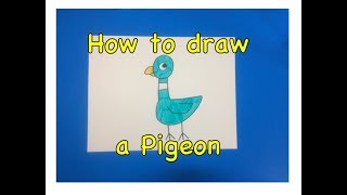 How to draw the Pigeon [upl. by Kcirddec112]