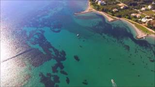 Dji phantom  Flight over Kiani akti Beach Preveza Greece [upl. by Tiersten]