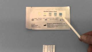 Alcohol testing with the DAL701 saliva alcohol test strips [upl. by Ramedlab54]