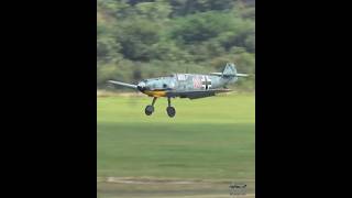 Messerschmitt Bf 109 quotEmilquot landing bf109 messerschmitt luftwaffe [upl. by Ayom]