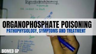 Organophosphates Pathophysiology symptoms and treatment BioMed GP [upl. by Francine]