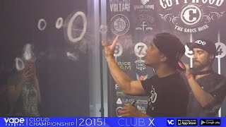 VC Cloud Championships  Club X  Last Chance Qualifier  Vape Tricks [upl. by Litnahs]