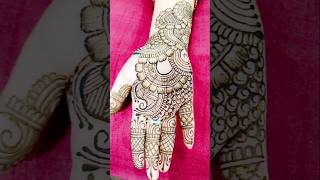 Beautiful mehndi design for front hand 😍 [upl. by Anallese]