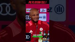 PK FC Bayern Teil1 gg VFL Bochum bundesliga fcbayern fussball pressekonferenz [upl. by Shing]