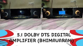 51 DIGITAL AMPLIFIER LOW BUDGET BHIMAVARAM HampS AUDIO HOME THEATER [upl. by Eicyak]