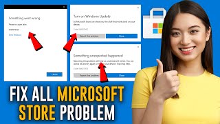 FIX Microsoft Store Not Downloading Apps or Not Opening Problem Windows 10 and 11 2023 [upl. by Anelahs138]