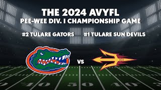 The 2024 AVYFL PeeWee Div I Championship Game [upl. by Leay705]