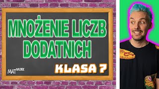 MNOŻENIE LICZB DODATNICH [upl. by Atiuqa728]