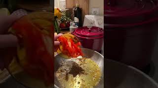 chicken scarpariello 🌶️ shorts cooking food elizgreaves [upl. by Adniral900]