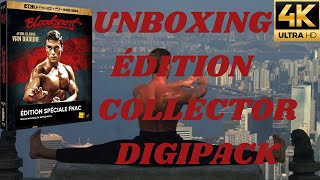 29  BLOODSPORT ÉDITION COLLECTOR DIGIPACK BLURAY 4K ULTRA HD UNBOXING [upl. by Anastasia]