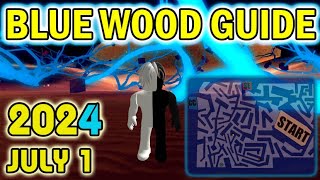 Lumber Tycoon 2  BLUE WOOD  2024 July 1 [upl. by Kezer]