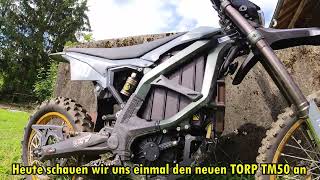 E moto X TorpTM50 first ride [upl. by Scherle959]