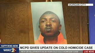 Morgan City Police Department gives update on 25yearold cold homicide case [upl. by Ellecram995]