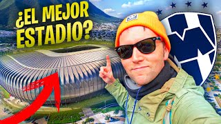 ¿El mejor estadio de México 🇲🇽 En la casa de Rayados de Monterrey [upl. by Ecile]