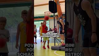 Anche i BAMBINI possono DIVERTIRSI facendo SCHIACCIATE a CANESTRO Dunk Lab [upl. by Cathryn]